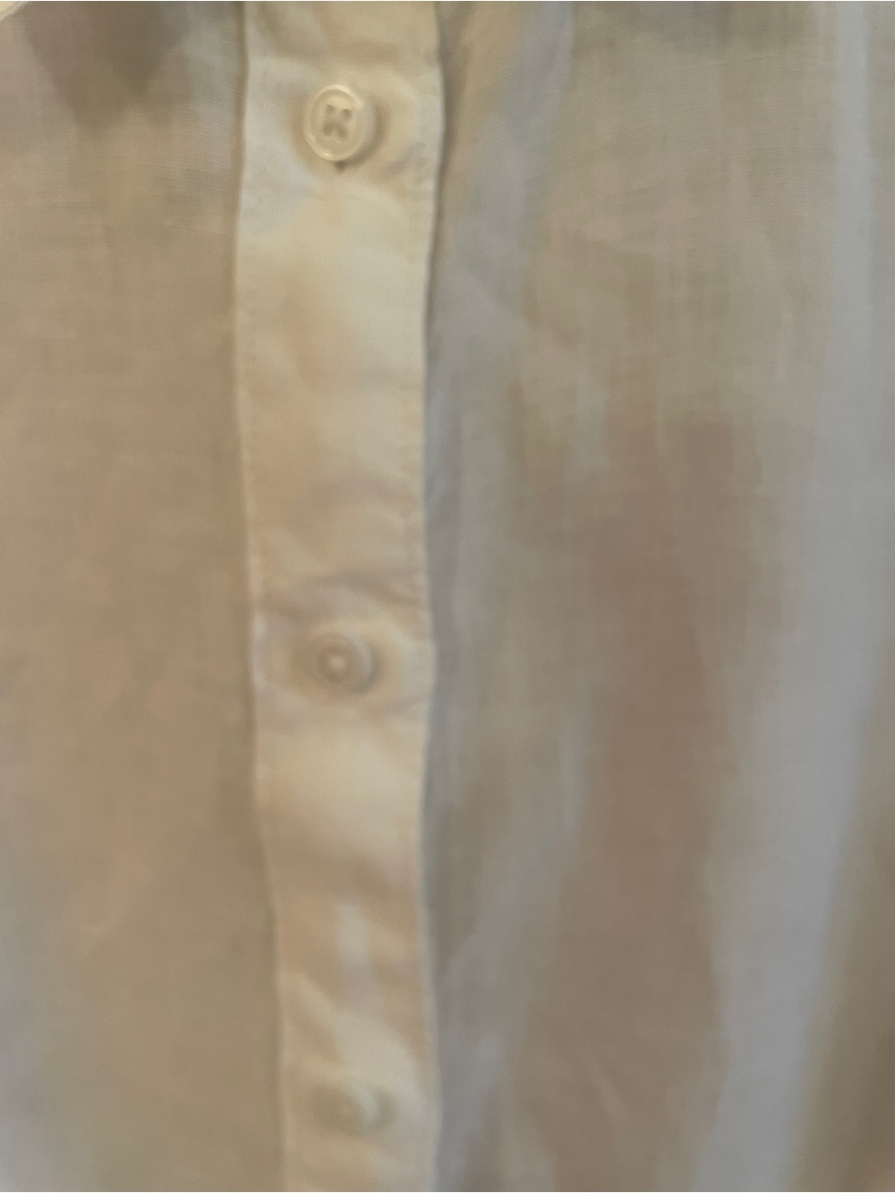J. Crew Baird McNutt Irish Linen White Button-Down Shirt - Picture 3 of 9
